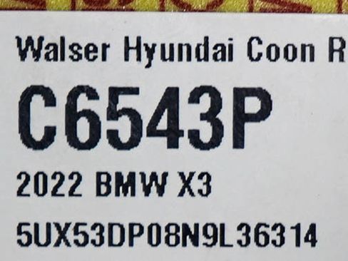 Used 2022 BMW X3 xDrive30i AWD/4WD image 28
