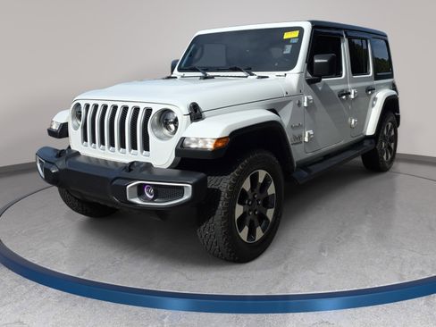 Used 2021 Jeep Wrangler Unlimited Sahara AWD/4WD image 1