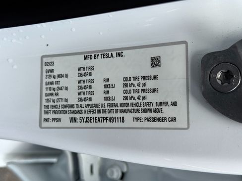 Used 2023 Tesla Model 3 Standard Range RWD image 44