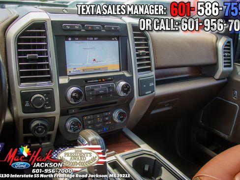 Used 2018 Ford F150 King Ranch w/ Equipment Group 601A Luxury AWD/4WD image 17