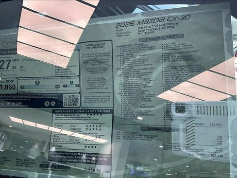 New 2026 MAZDA CX-30 AWD 2.5 S image 13