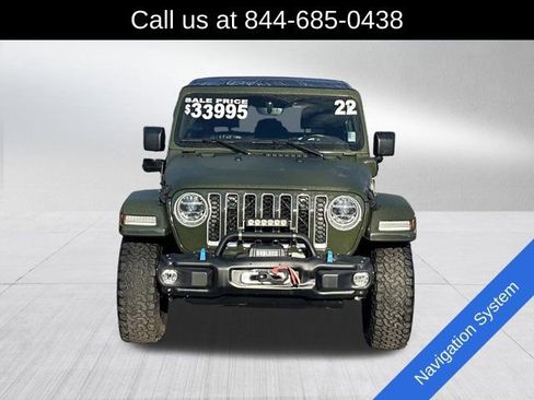 Used 2022 Jeep Wrangler Unlimited Sahara w/ Cold Weather Group image 2