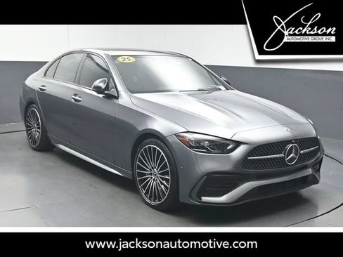 Certified 2025 Mercedes-Benz C 300 Sedan w/ AMG Line w/ Night Package image 1
