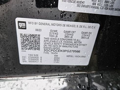 Used 2023 Chevrolet Silverado 1500 Custom Trail Boss image 16