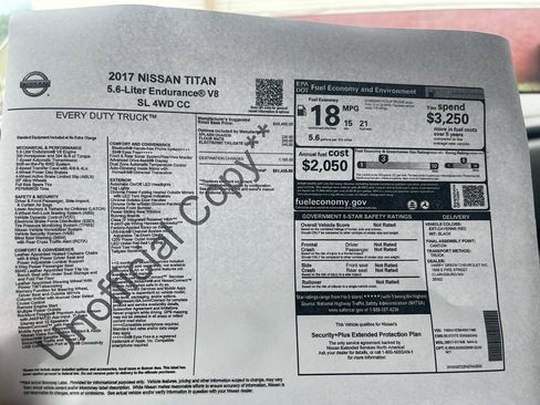 Used 2017 Nissan Titan SL AWD/4WD image 33