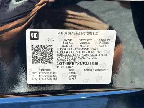 Certified 2022 GMC Sierra 2500 AT4 w/ AT4 Preferred Package AWD/4WD image 29