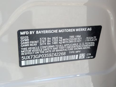 Certified 2025 BMW X3 M50 AWD/4WD image 40