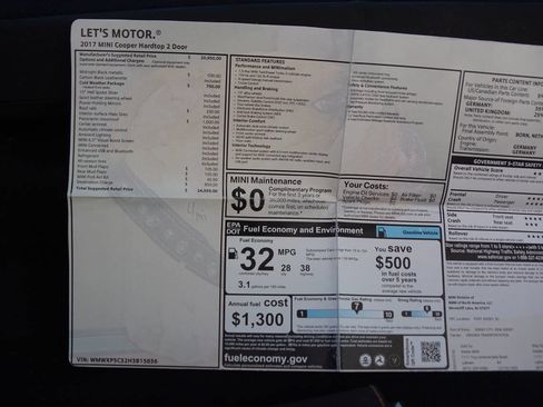 Used 2017 MINI Cooper 2-Door Hardtop image 35