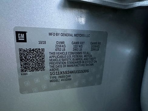 Used 2019 Chevrolet Impala LS image 38