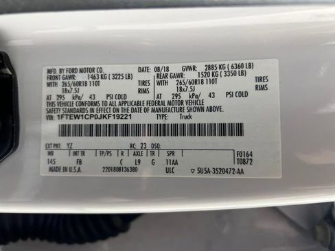 Used 2018 Ford F150 XLT w/ Equipment Group 301A Mid image 24