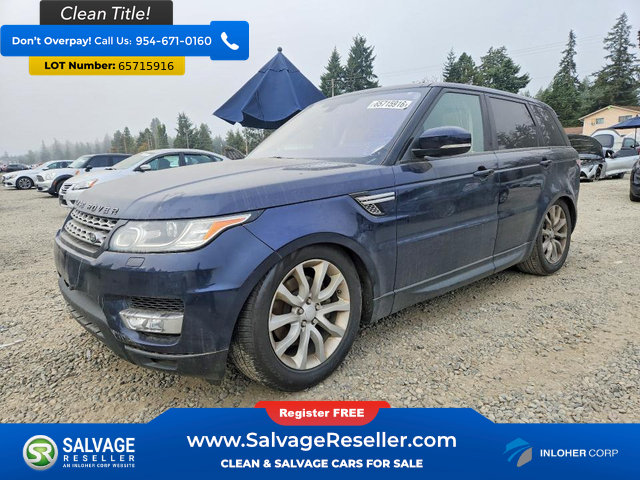 Used 2016 Land Rover Range Rover Sport HSE AWD/4WD image 1