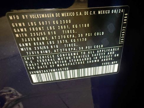 Used 2024 Volkswagen Tiguan SE w/ Panoramic Sunroof Package AWD/4WD image 39