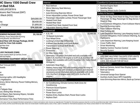 Used 2023 GMC Sierra 1500 Denali w/ Denali Reserve Package AWD/4WD image 22