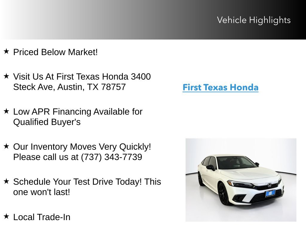 Used 2024 Honda Civic Sport image 10