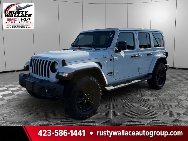 Used 2021 Jeep Wrangler Unlimited Sahara AWD/4WD image 1