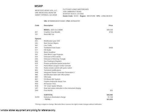 Certified 2025 Mercedes-Benz GLC 300 image 4