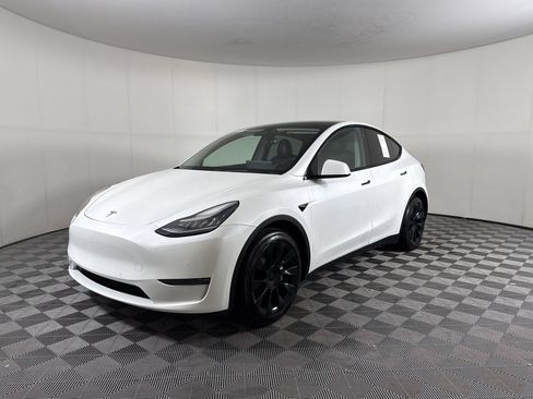 Used 2020 Tesla Model Y Long Range AWD/4WD image 1