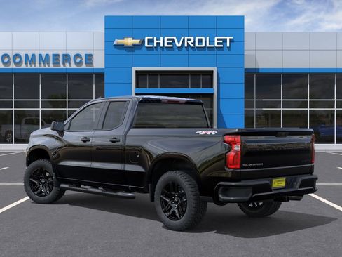 New 2026 Chevrolet Silverado 1500 Custom w/ Turbomax Blackout Package AWD/4WD image 4