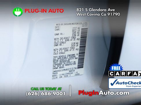 Used 2023 Nissan Frontier SV w/ SV Convenience Package image 8