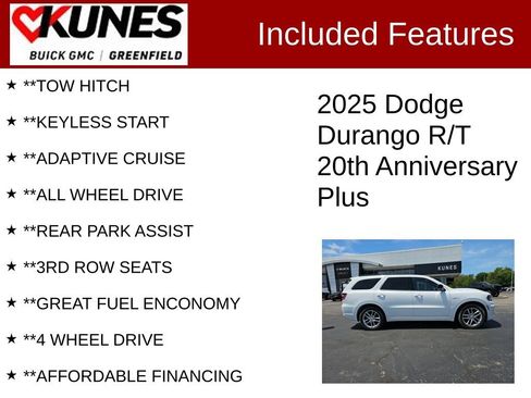 Used 2025 Dodge Durango R/T AWD/4WD image 3