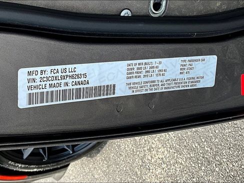 Used 2023 Dodge Charger SRT Hellcat w/ Harman/Kardon Audio Group RWD image 23