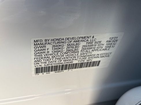 Used 2022 Acura MDX 3.5L image 35