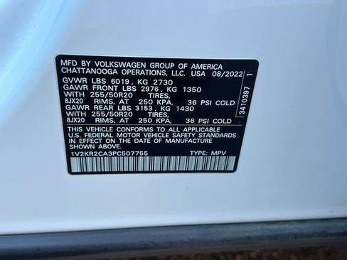 Used 2023 Volkswagen Atlas SE image 38