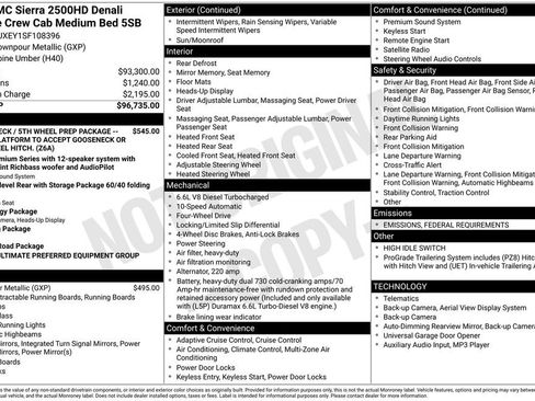 Used 2025 GMC Sierra 2500 Denali Ultimate image 42