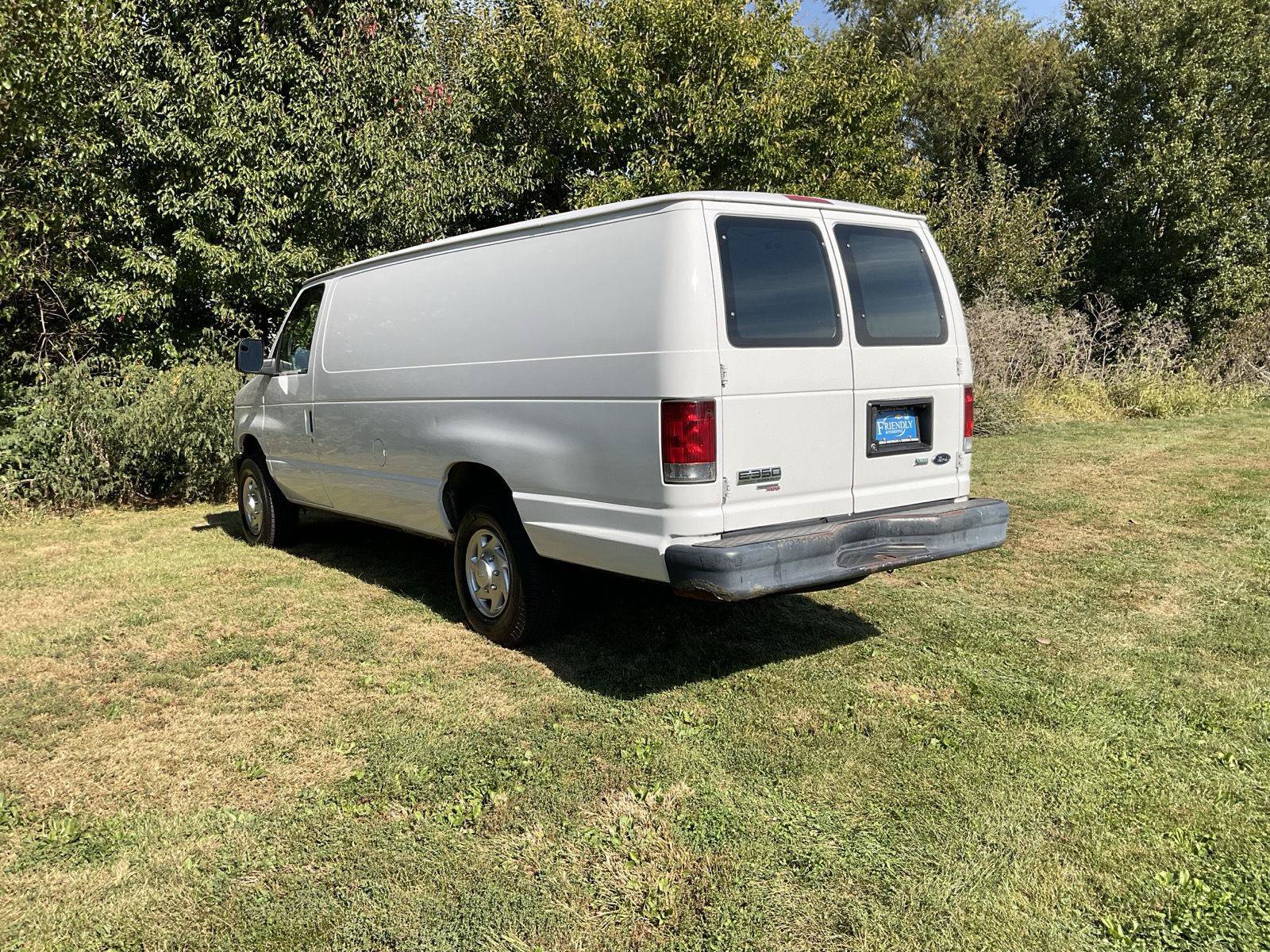 Used 2012 Ford E-350 and Econoline 350 Extended Super Duty w/ Commercial Cargo Van Pkg RWD image 5