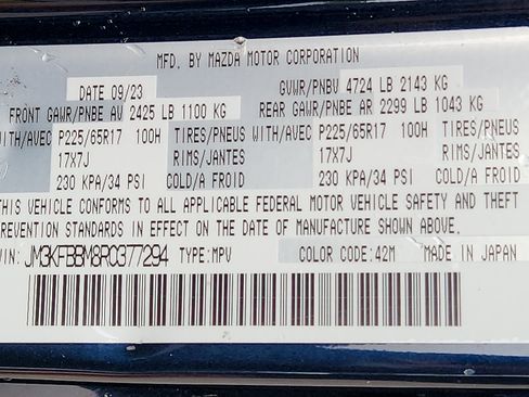 Certified 2024 MAZDA CX-5 AWD 2.5 S w/ Select Package image 29