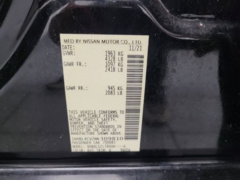 Used 2022 Nissan Altima 2.5 SR FWD image 33