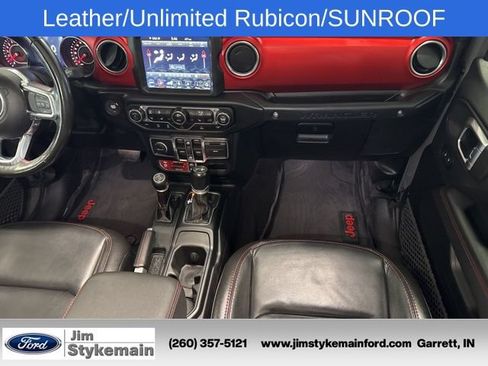 Used 2021 Jeep Wrangler Unlimited Rubicon w/ Uconnect 4C Nav & Sound Group AWD/4WD image 17