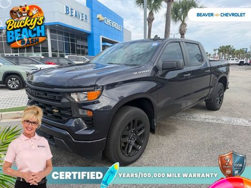 Used 2023 Chevrolet Silverado 1500 Custom AWD/4WD image 1