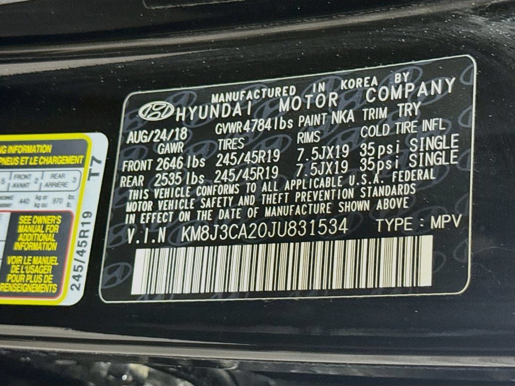 Used 2018 Hyundai Tucson Limited AWD/4WD image 34
