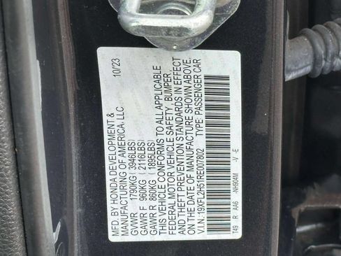Certified 2024 Honda Civic LX image 14