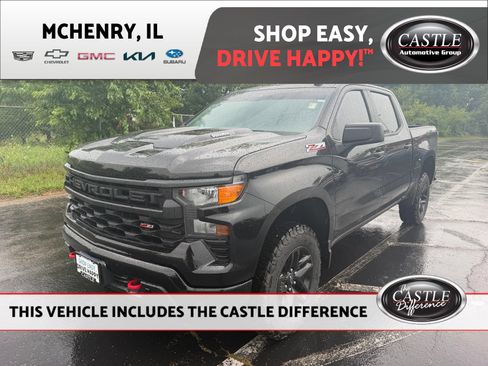 Used 2024 Chevrolet Silverado 1500 Custom Trail Boss AWD/4WD image 1