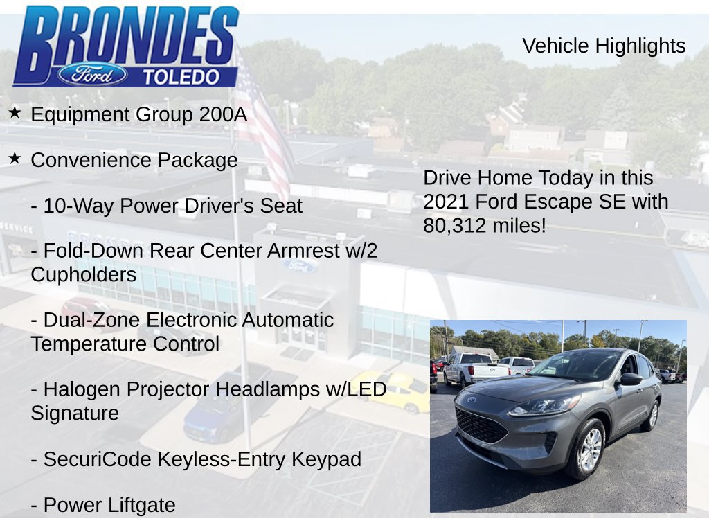 Used 2021 Ford Escape SE w/ Convenience Package AWD/4WD image 5