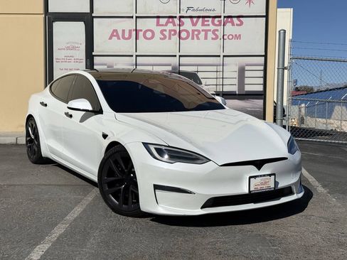 Used 2021 Tesla Model S Long Range AWD/4WD image 2
