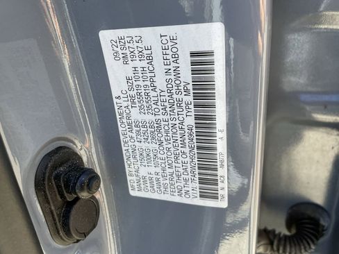 Used 2022 Honda CR-V Touring image 25