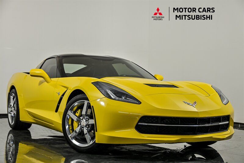 Used 2014 Chevrolet Corvette Stingray Coupe w/ 3LT Preferred Equipment Group RWD image 1