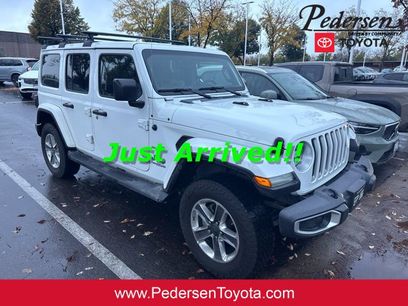 Used 2020 Jeep Wrangler Unlimited Sahara w/ LED Lighting Group