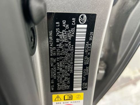 Used 2019 Lexus ES 350 w/ Premium Package FWD image 28