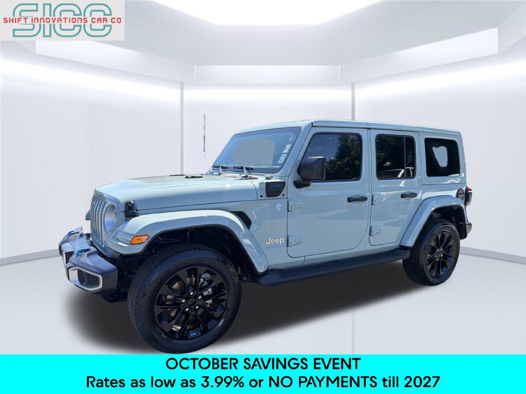 Used 2023 Jeep Wrangler Unlimited Sahara w/ Cold Weather Group AWD/4WD image 1