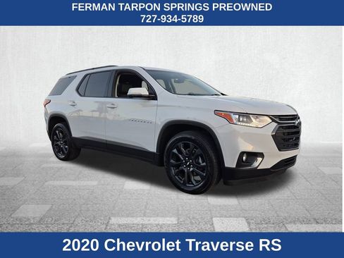 Used 2020 Chevrolet Traverse RS w/ LPO, Floor Liner Package image 1