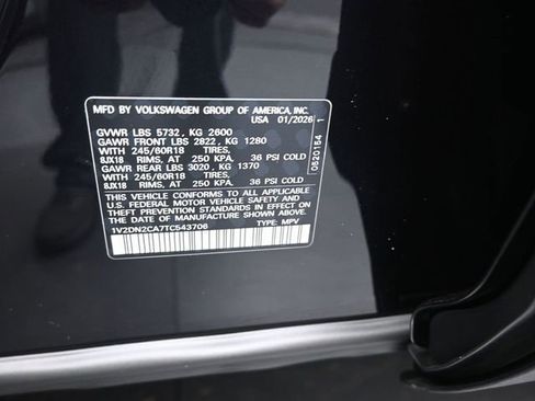 New 2026 Volkswagen Atlas SE image 20