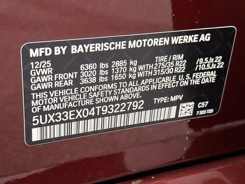 New 2026 BMW X6 xDrive40i AWD/4WD image 19