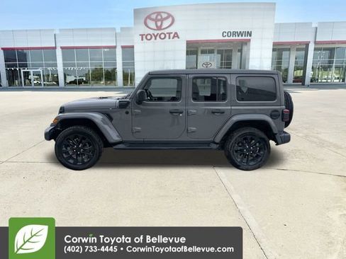 Used 2022 Jeep Wrangler Unlimited Sahara 4xe w/ Cold Weather Group image 5