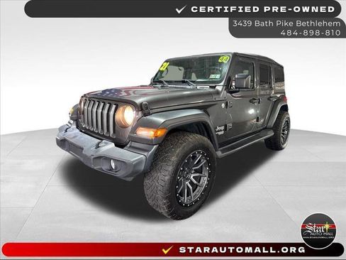 Used 2021 Jeep Wrangler Unlimited Sport AWD/4WD image 1