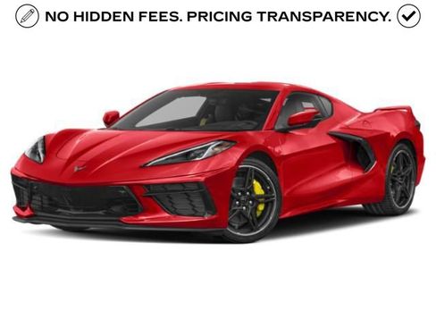 Used 2021 Chevrolet Corvette Stingray Premium Cpe w/ Z51 Performance Package RWD image 1