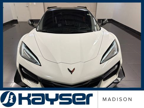 Used 2023 Chevrolet Corvette Z06 w/ Engine Appearance Package RWD image 2